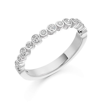 Round Brilliant Diamond Full Eternity Ring